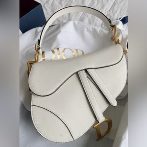 Dior saddle bag
